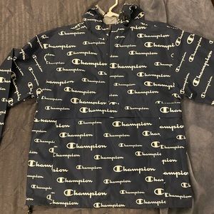 Champion windbreaker pullover